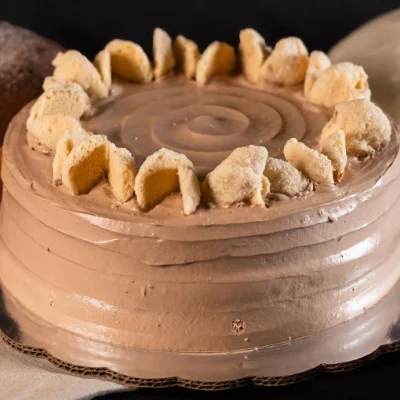 Pastel Concha Abuelita